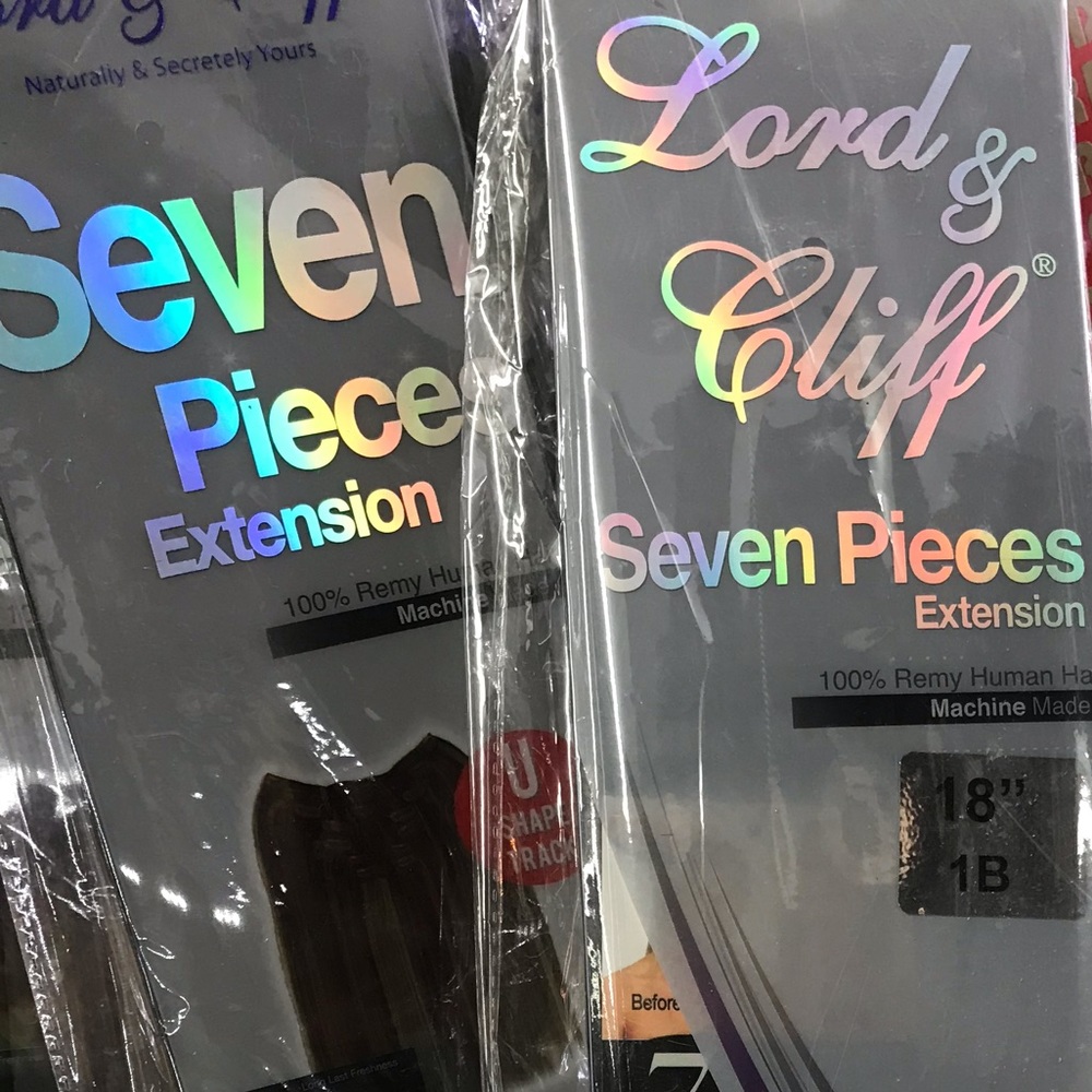 1b Cliff and Lord seven piece extension 100% remy